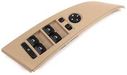 Window Switchpack - Front Driver Side (Beige)